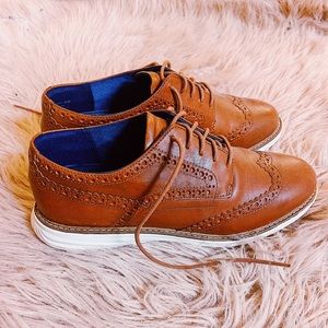 Cole Haan Brown Oxfords